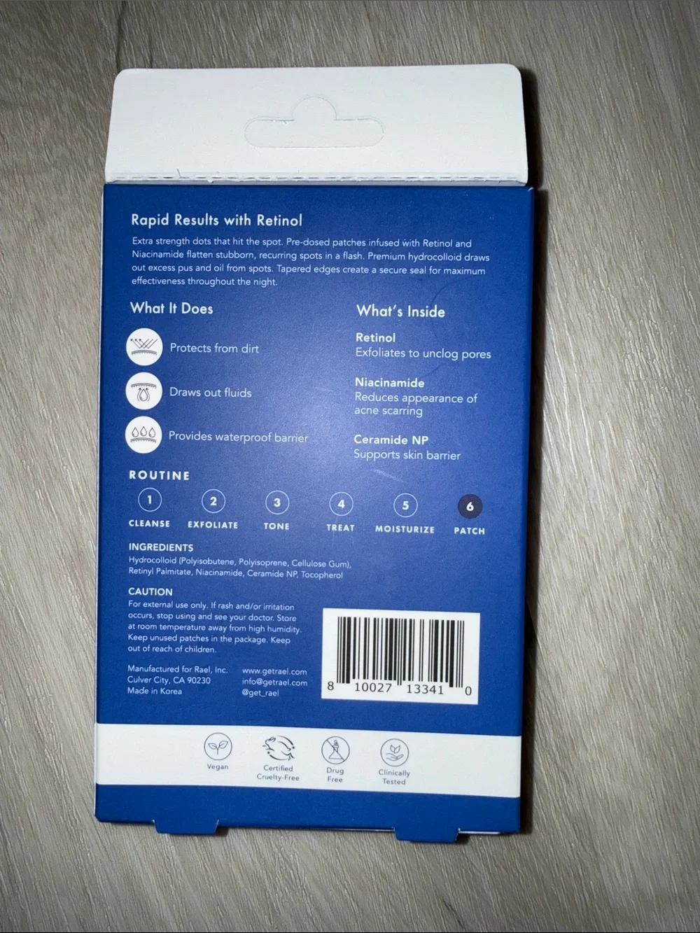 Rare Beauty Miracle Patch Advanced Strength Retinol Spot Cover bundle